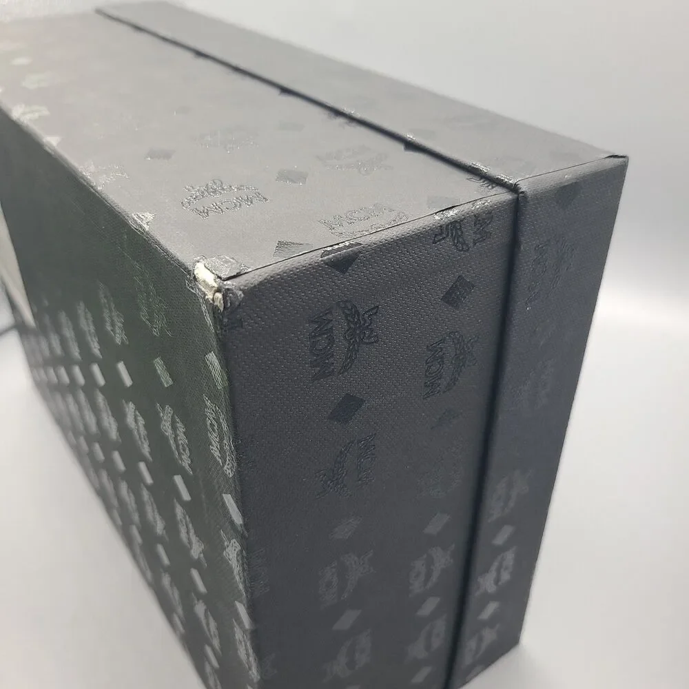 MCM Shoe Box (Empty) Black Logo 12.5